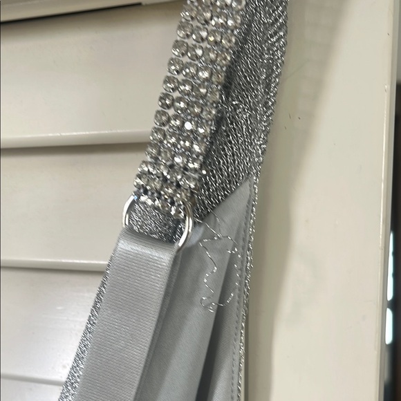 Urban Outfitters Shimmering Silver Top - Picture 8 of 9